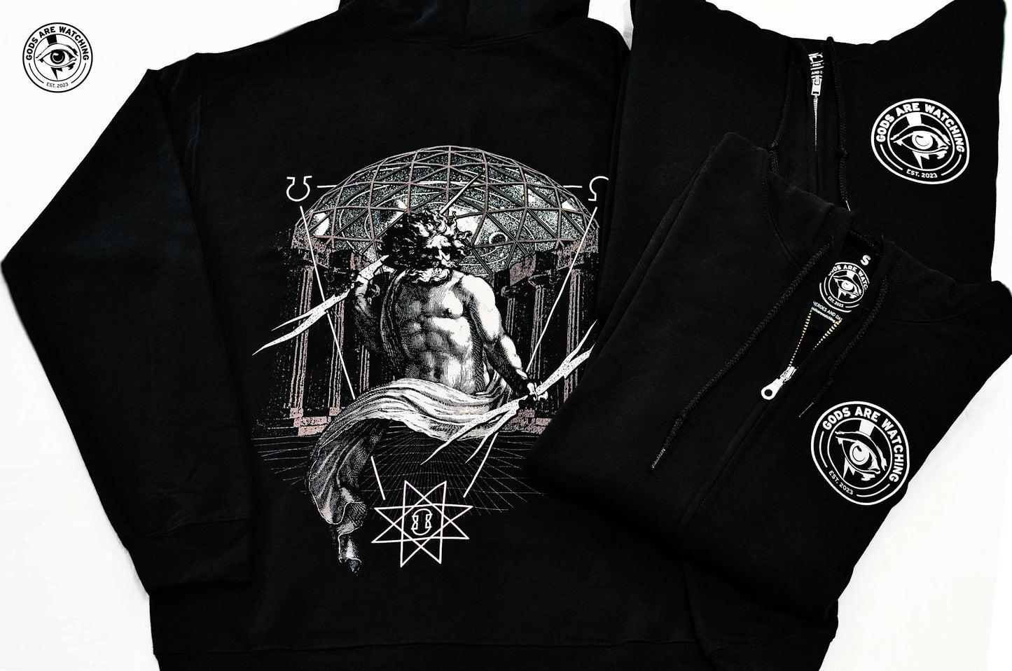 FATHER ZEUS Zip Hoodie