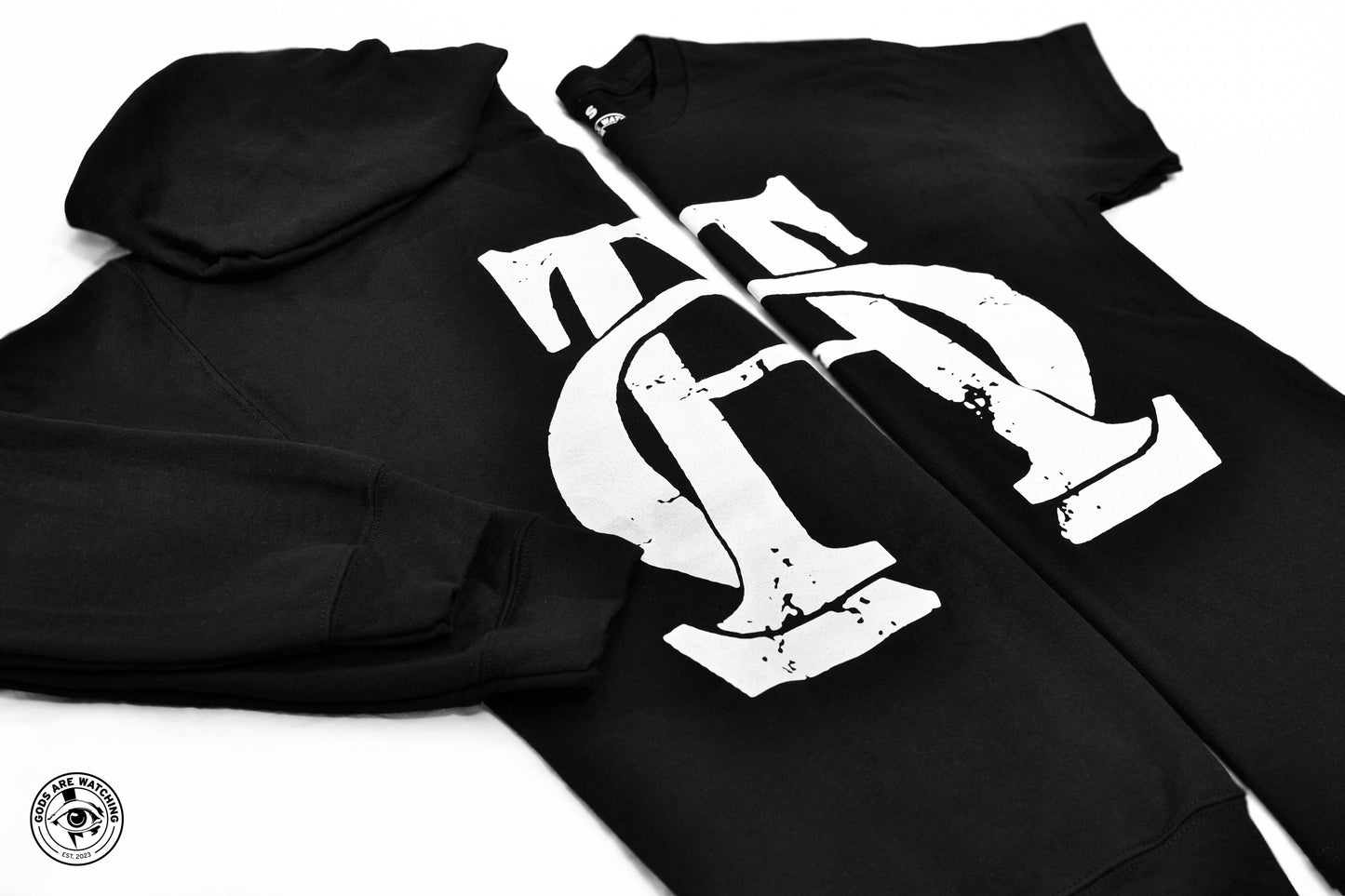ALPHA OMEGA Zip Hoodie