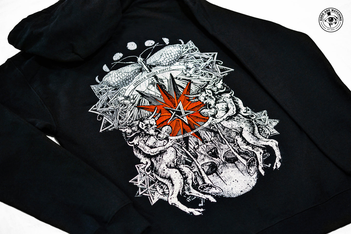 SATYRIC PENTAGRAM Zip Hoodie